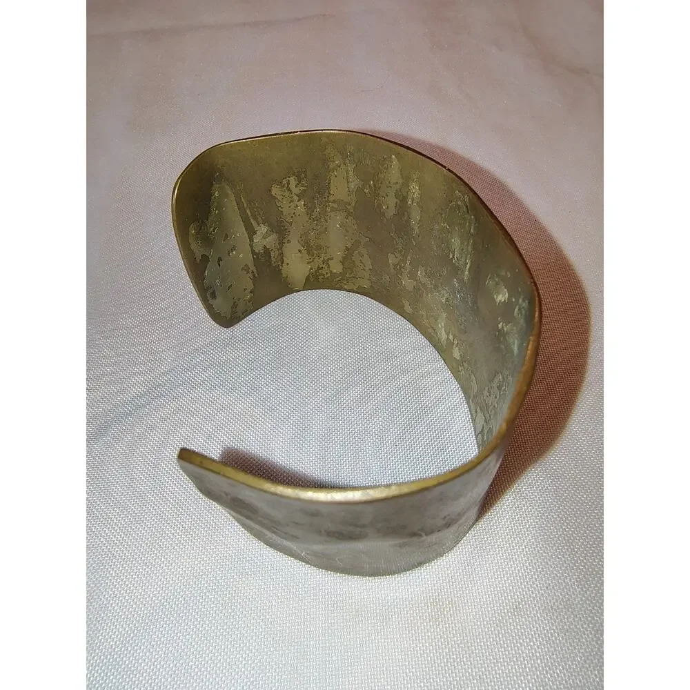 Vintage Hammered Copper 1 3/4